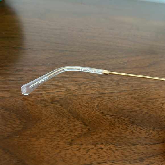 Ollie Quinn Shiny Gold Polarized Percy Sunglasses - Picture 5 of 7